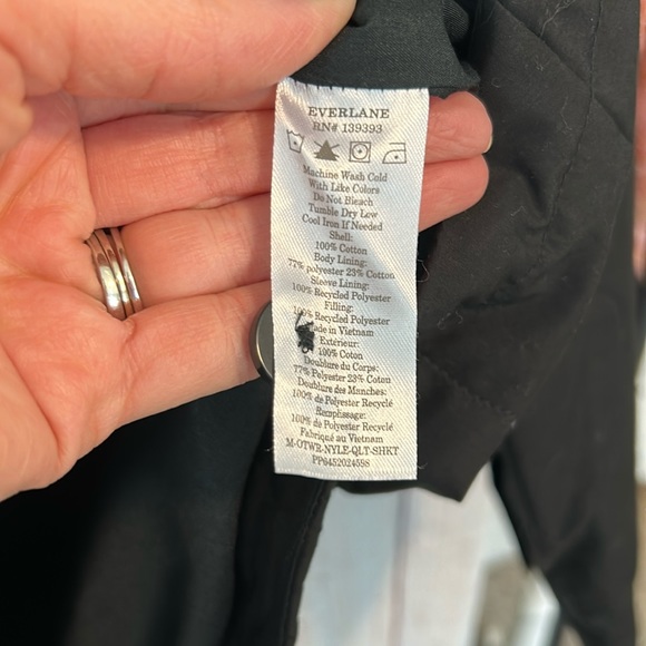 NWOT Everlane The ReNew Quilted Liner Jacket - Picture 11 of 12